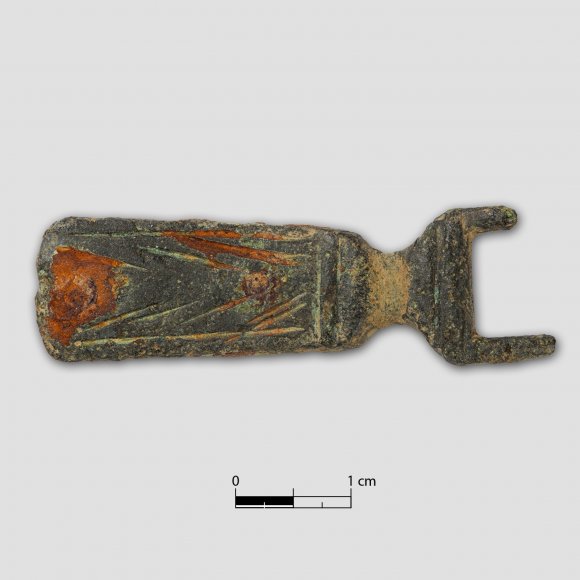 Buchschließe | Foto: Uwe Schroeder (© Landesamt für Archäologie Sachsen) Buchschließe -